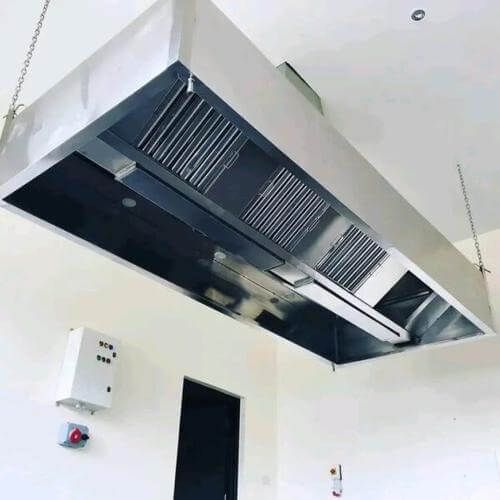 Commercial Stainless Steel Kitchen Hood