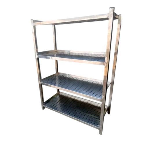 Stainless Steel Four-Tier Kitchen Rack