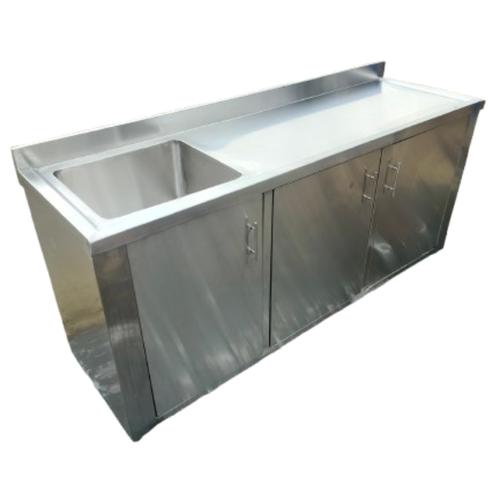 Stainless Steel Cabinet with Sink