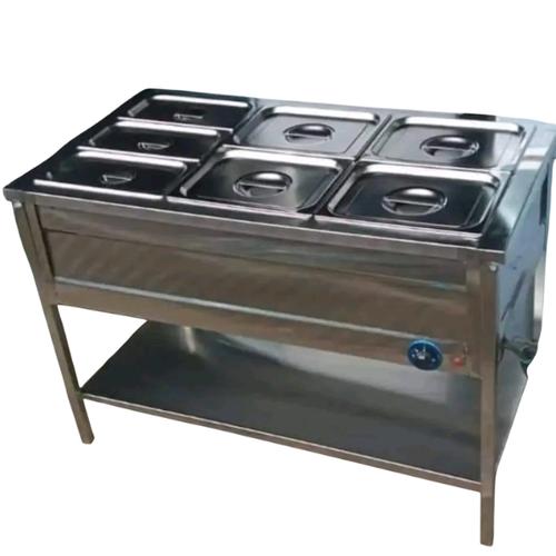 Stainless Steel 3 Insert Food Warmer