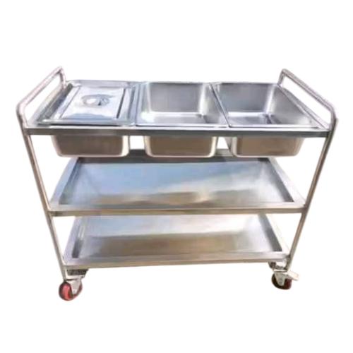 Food Trolley with 3 Inserts