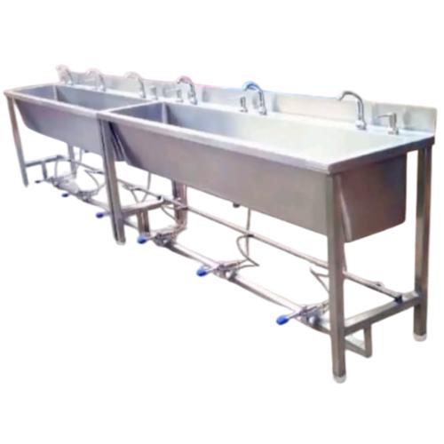 3-Tap Pedal Hand Wash Station